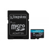 Kingston MicroSDXC karta 512GB Canvas Go! Plus, R:170/W:90MB/s, Class 10, UHS-I, U3, V30, A2 + Adaptér SDCG3/512GB