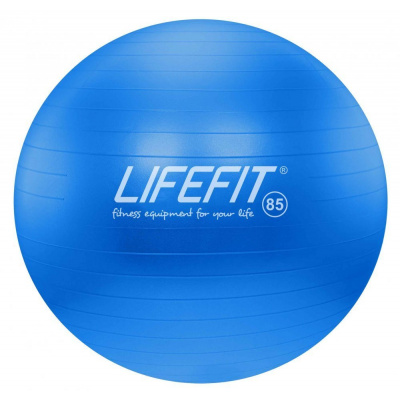 LIFEFIT Gymnastická lopta LIFEFIT ANTI-BURST 85 cm, modrá