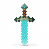 Noble Collection Replika Minecraft - Diamantový meč so stojanom
