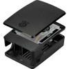 Raspberry Pi® Raspberry Pi - Hülle - ABS-Kunststoff, Polycarbonat (PC) SBC skriňa Vhodné pre: Raspberry Pi® 5 B čierna; SC1160
