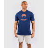 Pánské triko Venum Classic - Navy Blue / Orange Velikost: S