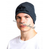 Alpha Industries 3D Beanie charcoal čiapka Veľkosť: Unisex, Farba: šedá