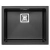 Alveus QUADRIX 50 kuchynský granitový drez so sifónom 56x46 - G-05 Twilight, spodná montáž 1108038ST