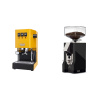 Gaggia Classic E24 BC, yellow + Eureka Mignon Silenzio 55, CR black