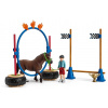 Set figúrok a príslušenstva Schleich Závod v agility pre poníky 42482 (4059433572963)