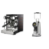 Rocket Espresso Appartamento TCA, black/copper + Eureka Helios 65, grey