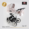 Detský kočík Ottis White Adbor | Deluxe Baby Farba: 01 - Béžová
