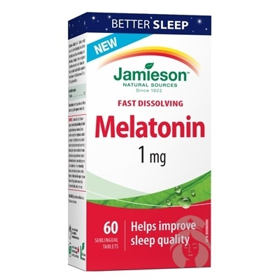 Jamieson Melatonín 1 mg 60 tabliet