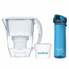 Kanvica na vodu Aqua Optima Oria s objemom 2,8 l + 60 - dňový filter + 600 ml fľaša