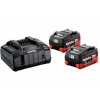 SET Metabo 2 akumulátory 5,5 Ah LIHD Rýchla nabíjačka ASC 145 685122000