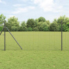 zahrada-XL Plot s stĺpmi Sivá 1 x 10 m Oceľ 3350364