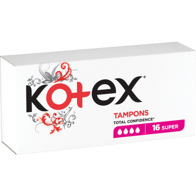 KOTEX tampóny Super 16 ks