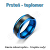 Inteligentný krúžok - prsteň na meranie teploty RING12 modrý
