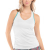 Dámsky top Lucky in Love Desert Vibes Love Wins Tank w/Bra - white - Biely (L)