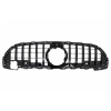 KITT Front Grille suitable for Mercedes C-Class W206 Sedan S206 T-Modell (2021-Up) GT-R Panamericana Design Black