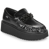 Love Moschino Mokasíny PLATFORM POWER Čierna