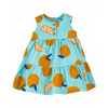 CARTER'S Šaty Blue Orange dievča NB/ veľ. 56