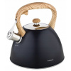 Čajník, kanvica na čaj - KETTLE 2,7L píšťalový indukčný plyn MATNÁ ČIERNA (Čajník, kanvica na čaj - KETTLE 2,7L píšťalový indukčný plyn MATNÁ ČIERNA)