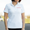 SEGWAY POWERSPORTS White Women Polo T-shirt - S