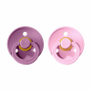 BIBS Colour cumlíky z prírodného kaučuku 2ks - veľkosť 2 - Lavender / Baby Pink