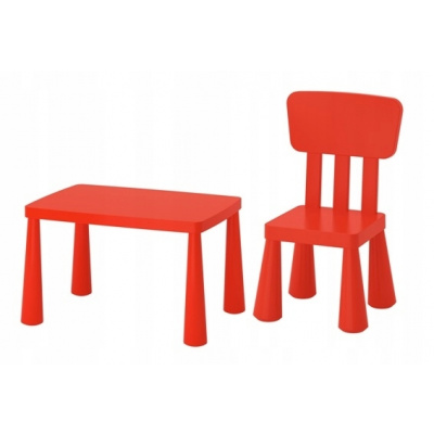 Ikea mammut stôl + mamut detská stolička VYPR