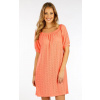 Dámske lososové šaty Litex 5F006
