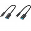 Conceptronic ABBY11B USB kábel USB 3.2 Gen 1 (3.1 Gen 1) 0,2 m USB C USB A Čierna (ABBY11B)