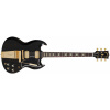 Gibson Custom Shop 1964 SG Standard Maestro TV Black Gold Gloss