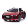 Elektrické autíčko BABY MIX AUDI R8 Spyder MAXI metalíza červené Červená