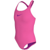 Nike Swoosh Swimsuit Junior Girls Hyper Pink 14+(XL)