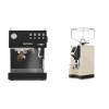 Ascaso Steel DUO PID, Black&Wood + Eureka Mignon Specialita, CR cream