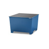 Záchytná vaňa z ocele, pre 1 IBC à 1000 l, 1350 x 1300 x 923 mm