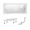 Swiss aqua technologies Obdélníková vana SAT Savero plus 160x75 cm akrylát levá i pravá SATSAV1600AN