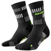 CEP The Run Limited 2024.2 Sock Mid Cut vysoké ponožky dámské Barva: black/neon yellow, Velikost: IV