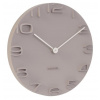 Dizajnové nástenné hodiny 5311GY Karlsson 42cm