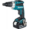 MAKITA DFS251RTJ Skrutkovač 18V LXT - Li-Ion 5.0 Ah akumulátor (2 ks) + nabíjačka, výstup: 1/4