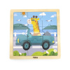 Viga puzzle Auto 9ks