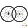 Mavic Cosmic SL 40 RB, zapletené kolesá (pár) - ráfikové brzdy - HG orech