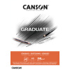 Canson Graduate Sketching Skicár 96 g/m², 40 listov veľkosť A5