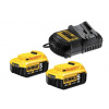 Štartovacia sada Dewalt nabíjačka + 2 batérie 18V 5,0Ah DCB1104P2
