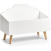Úložný box ZELLER Dětský úložný box na hračky bílý 58 × 28 × 45 cm (13503)