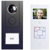 m-e modern-electronics Vistus VD ALU 6310 A domové videotelefón káblový kompletný set pre 1 domácnosť antracitová; 41181