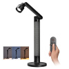Solight WO67 Stolná LED lampa 10W, 3000K-4000K-5000K, 600lm, stmievat. s RGB podsvietením, DO, čierna