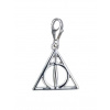 Harry Potter Sterling Silver Dary smrti klip na kúzlo