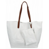 Dámská kabelka shopper bag Herisson biela H8805