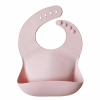 Mushie silikónový podbradník Variant: blush