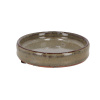 Miska pod květináč, glazovaná, šedá, pr.10cm (PP019)|Esschert Design