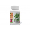 EUPHORIA CBD bonbóny Gummies 750mg 90g Broskvová příchuť