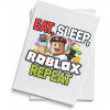 CUKROVÝ VÝTLAČOK OBLÁTOK FORMA CUKROVÁ HMOTA A4 - ROBLOX HRA PIXELY PIXEL