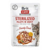 Brit Care Cat Sterilized Fillets in Gravy Hearty Duck 85 g